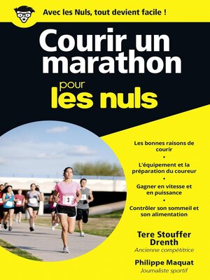 cover image of Courir un marathon pour les Nuls poche